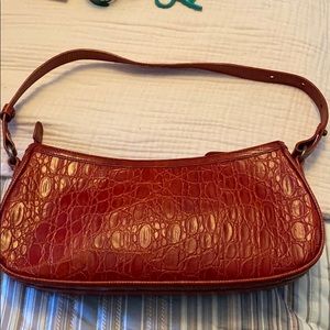 Red Brahmin bag